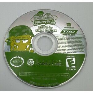 SpongeBob SquarePants: The Battle for Bikini Bottom Nintendo GameCube Disc Only